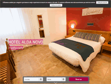 Tablet Screenshot of hotelnovo.com